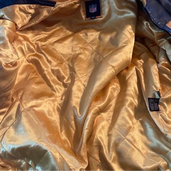 Vintage Leather Steelers Jacket NFL size XXL please check pictures for wear - Picture 13 of 16